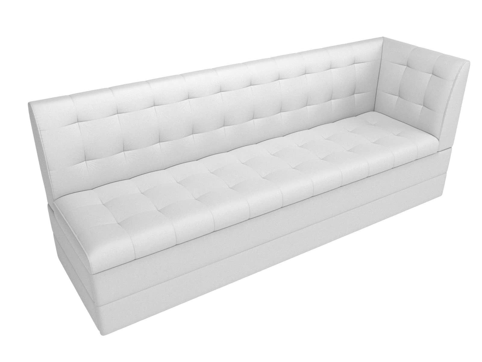 Кухонный прямой диван Лига Диванов Бриз (микровельвет)