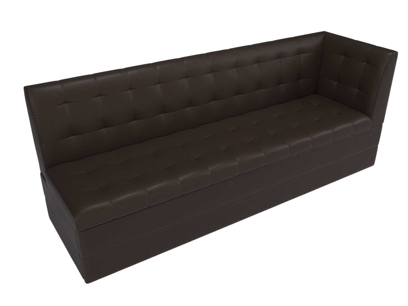 Кухонный прямой диван Лига Диванов Бриз (микровельвет)