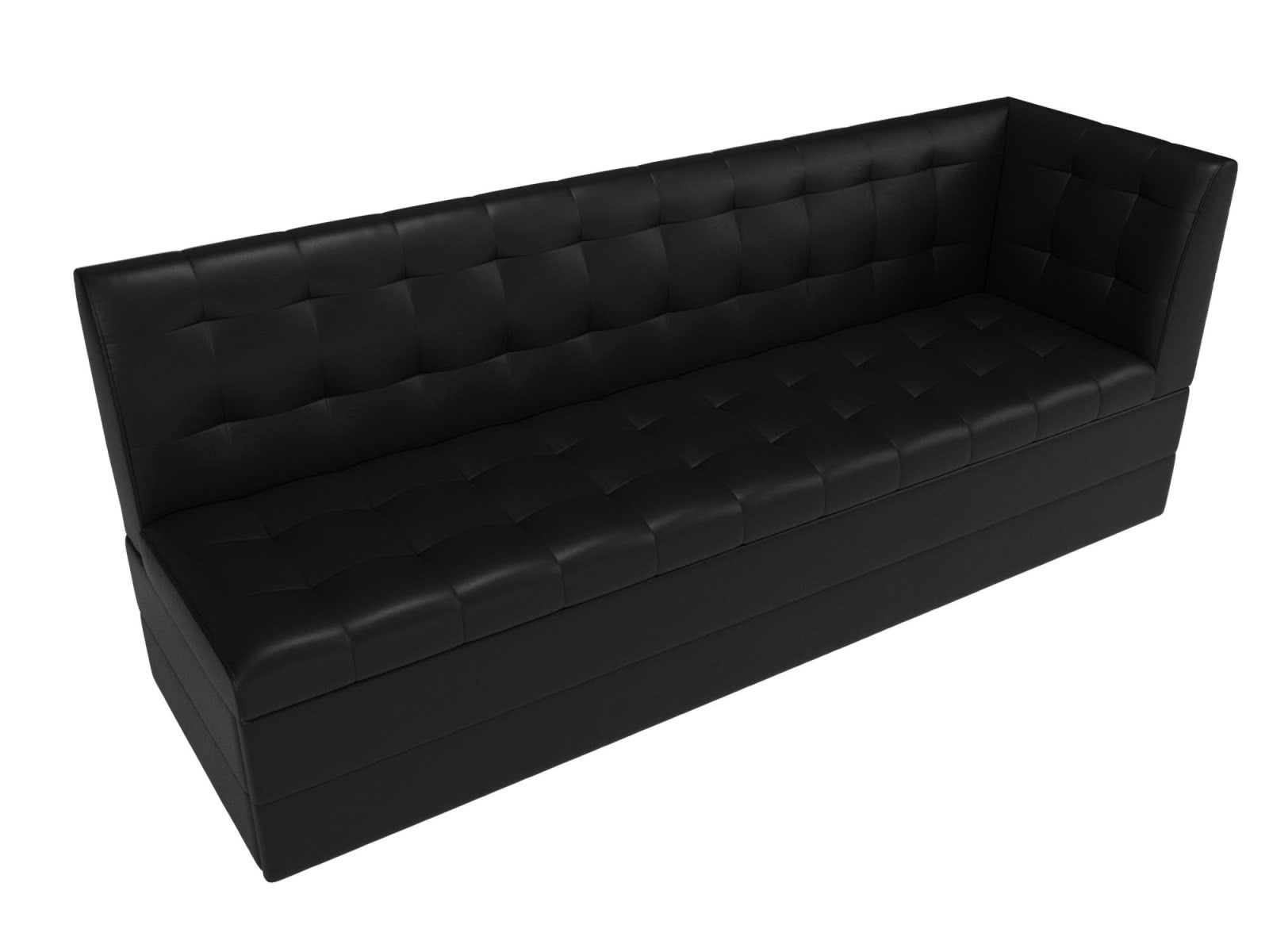 Кухонный прямой диван Лига Диванов Бриз (микровельвет)