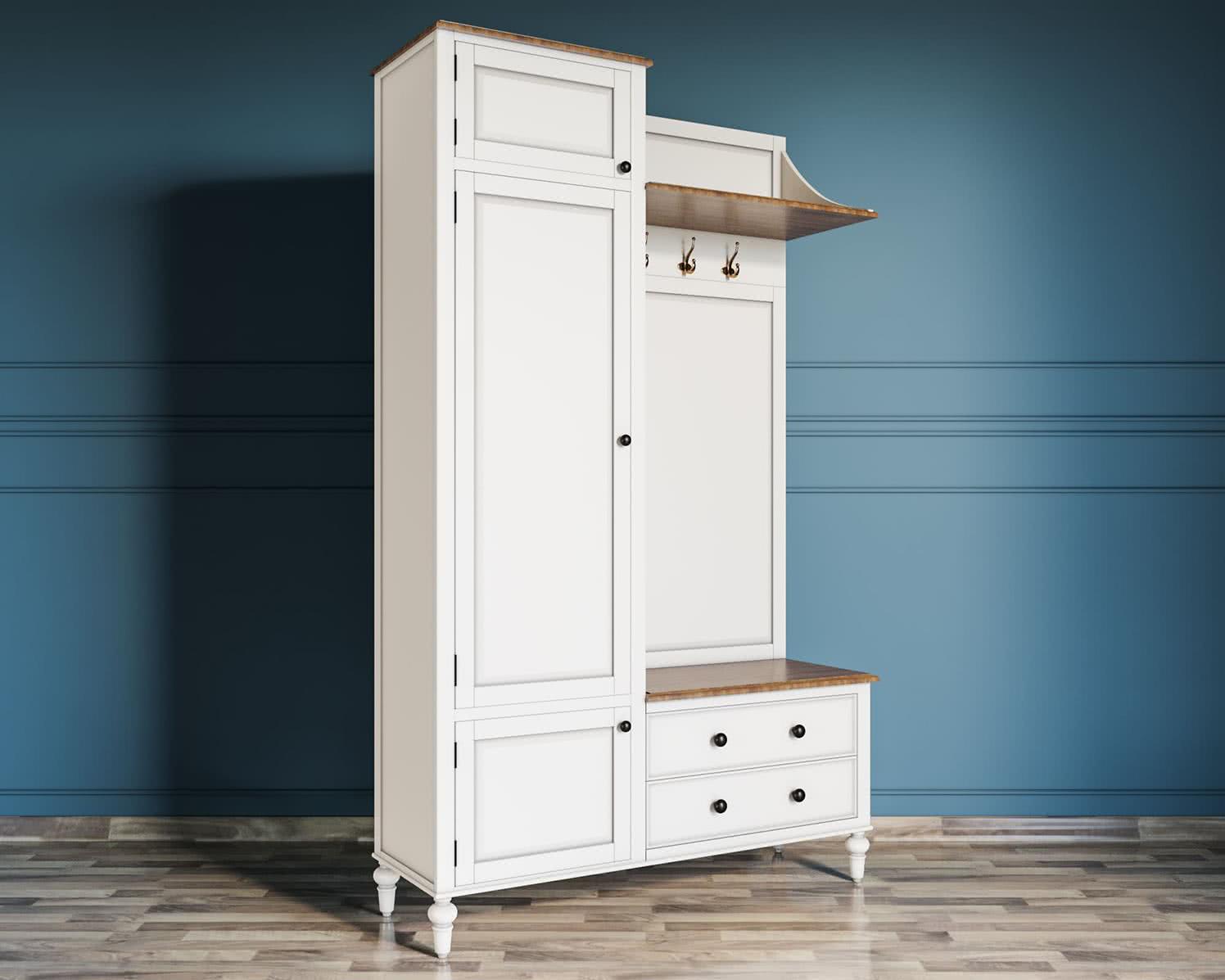 Прихожая-шкаф Этажерка Odri od2125/2