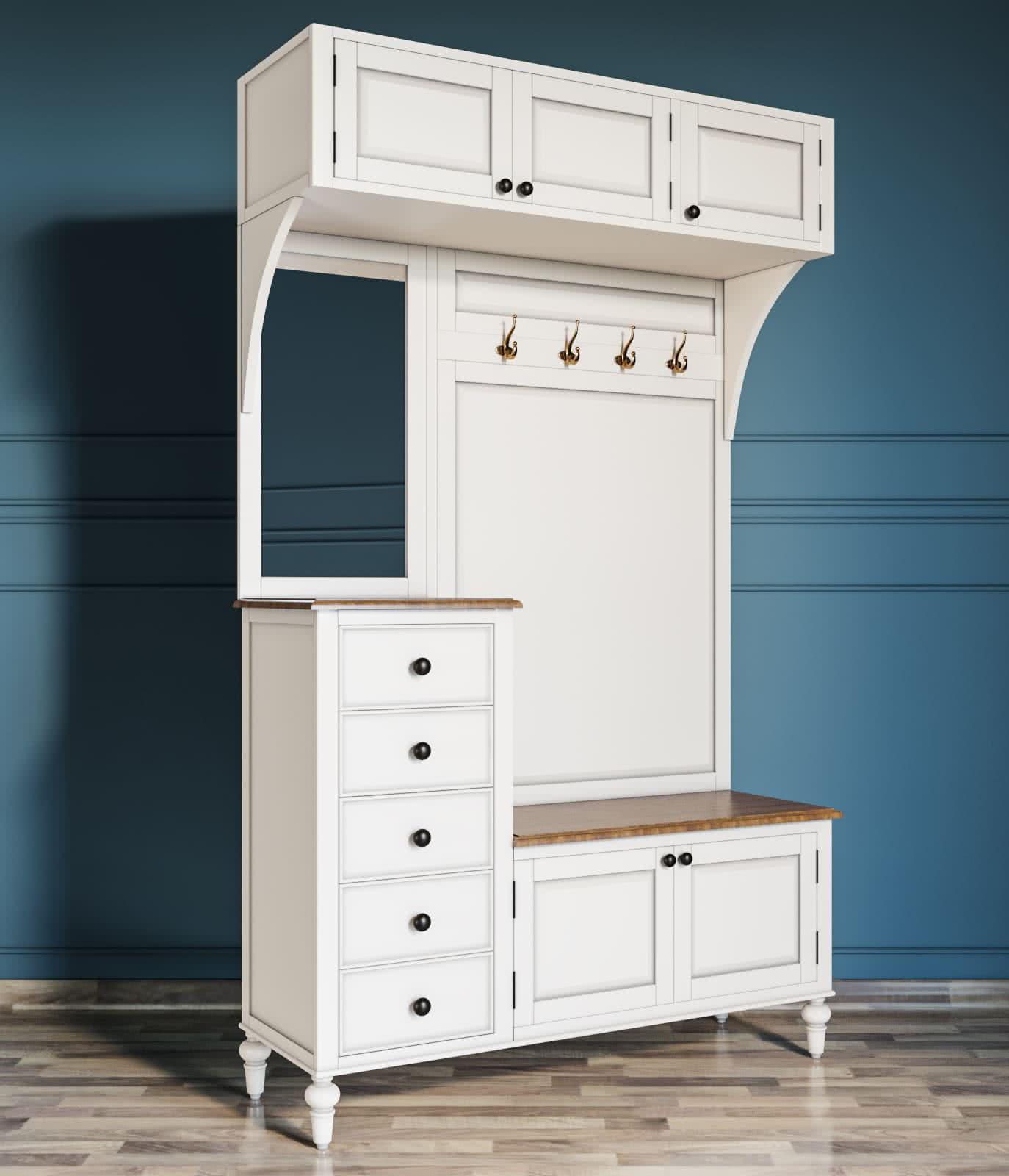 Прихожая Этажерка Odri с ящиками od2125L