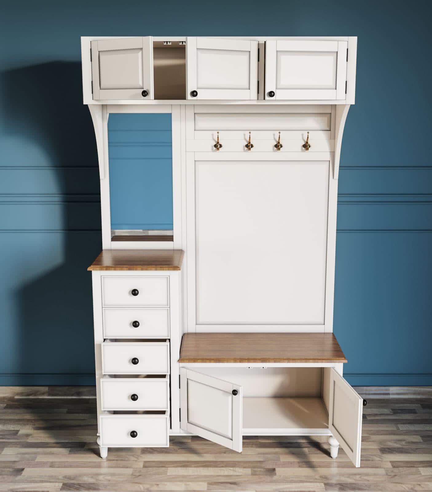 Прихожая Этажерка Odri с ящиками od2125L