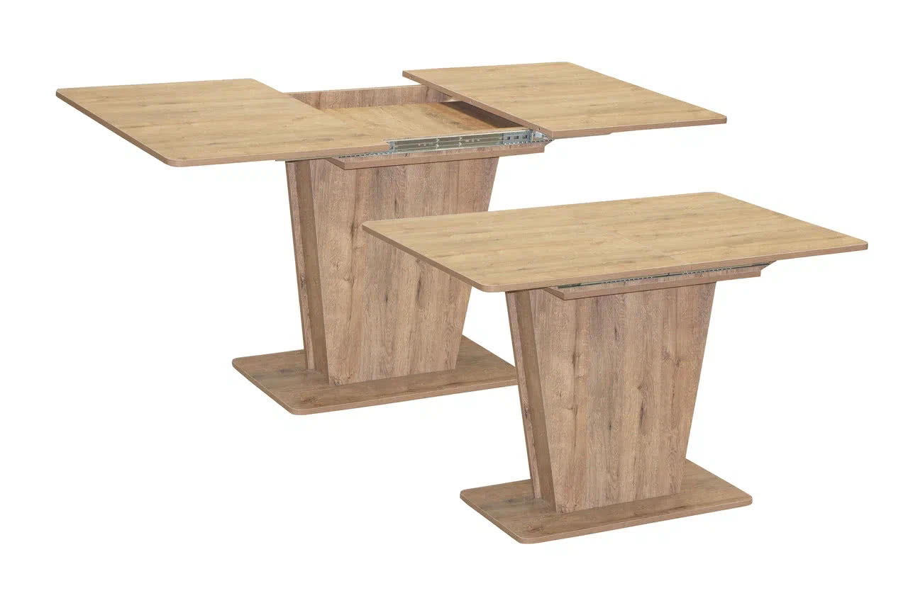 Раскладной стол Эстетика от Система мебели, оттенок натурального дуба