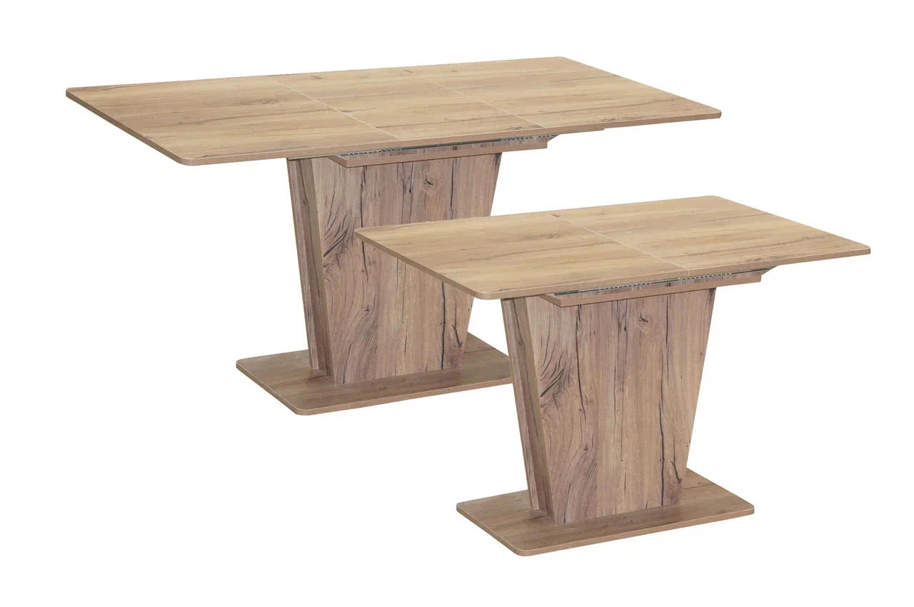 Обеденный стол Эстетика Система мебели, цвет светлый дуб, современная форма