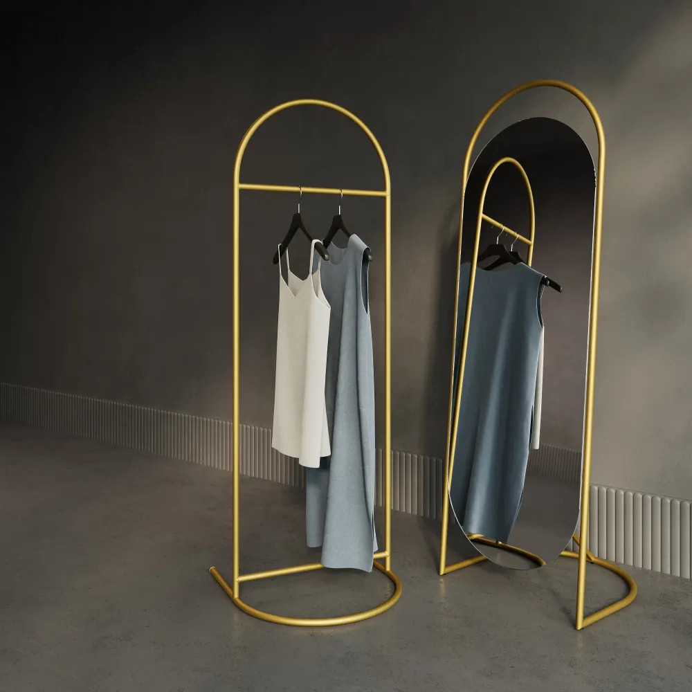 Комплект Genglass вешалка Evesa + зеркало Evelum