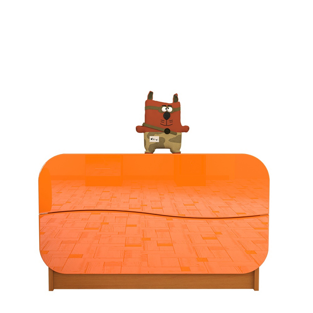 Комод Мебелеф-22, Комоды Мебелеф, современный стиль, с ящиками, белый
