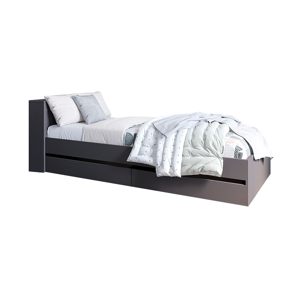 Кровать Homegrad Ксения 120 с ящиками
