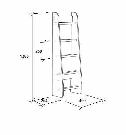 Двухъярусная кровать КарИВи Л-10.2