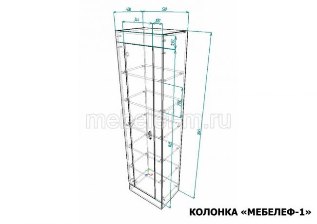 Колонка Мебелеф-1