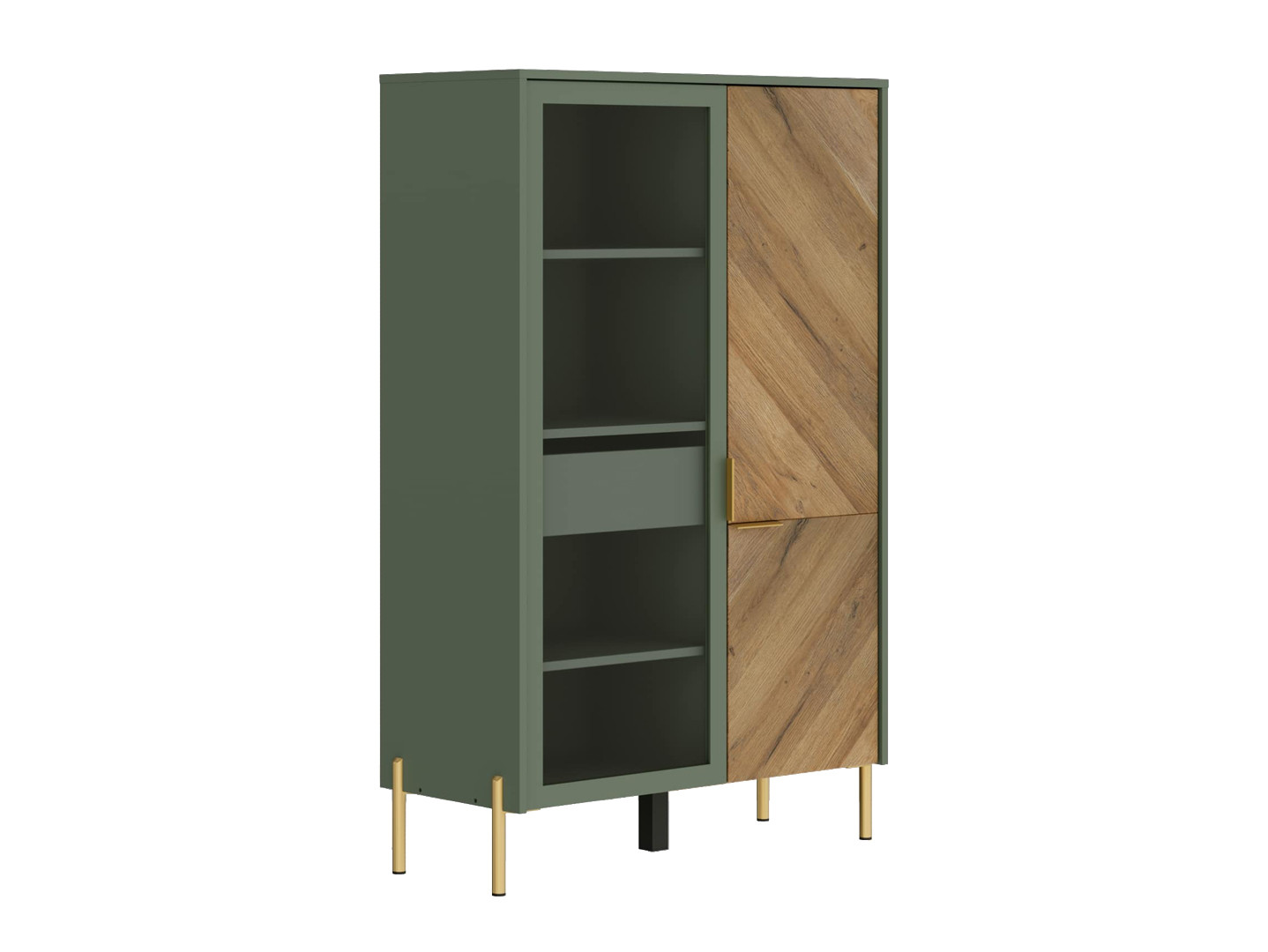Шкаф BRW Siena REG1W1D/140