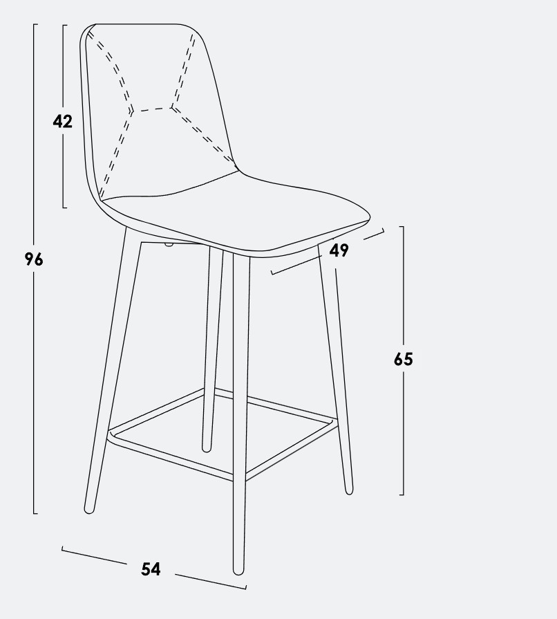 Стул ITavoli Гермес барный