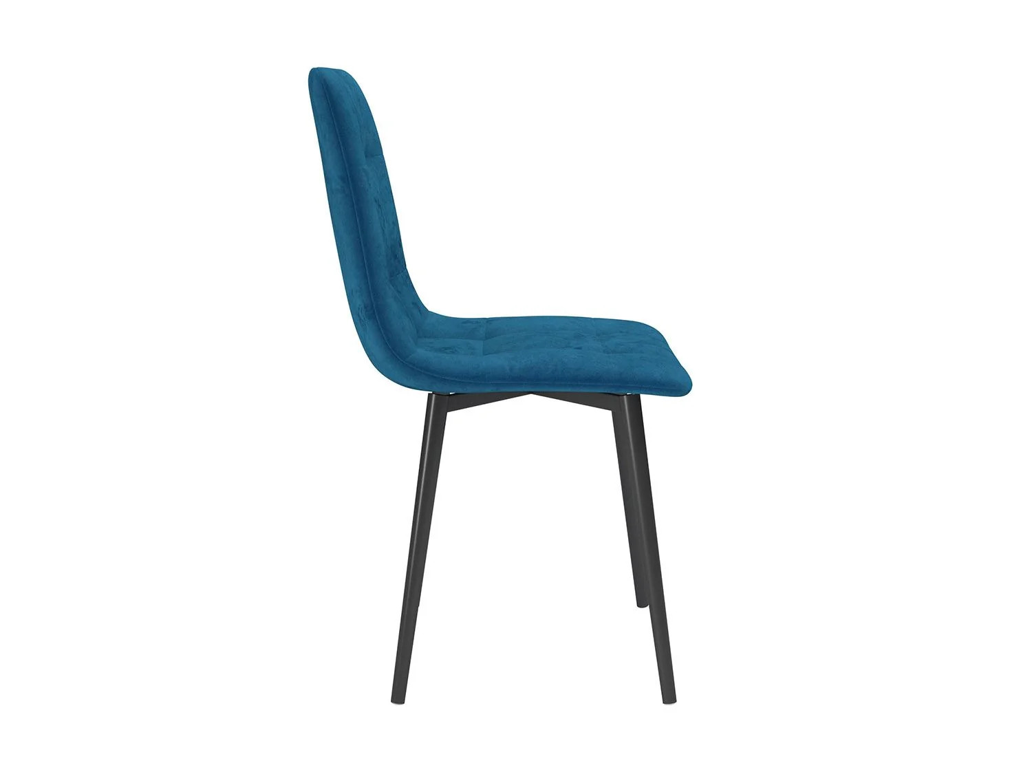 Стул Белла /(велюр тенерифе грей/ металл белый)