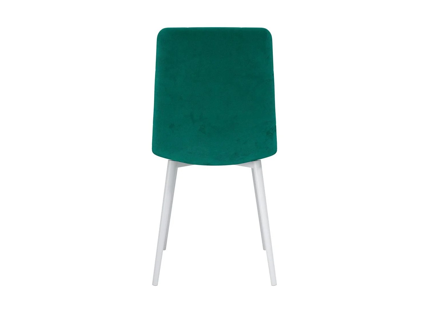 Стул Белла /(велюр тенерифе грей/ металл белый)