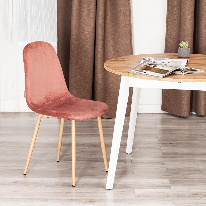 Стул Tetchair Breeze (mod. JSC-58), Стулья и табуреты Tetchair, металлические, мягкие, современный стиль, белый