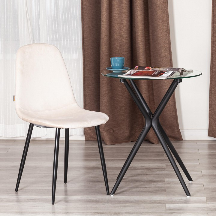 Стул Tetchair Breeze (mod. JSC-58), Стулья и табуреты Tetchair, металлические, мягкие, современный стиль, серый