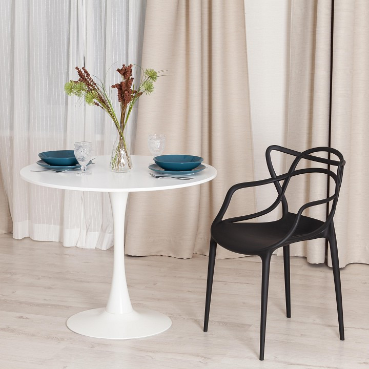 Стул Tetchair Cat Chair (mod. 028), Стулья и табуреты Tetchair, из пластика, современный стиль, белый