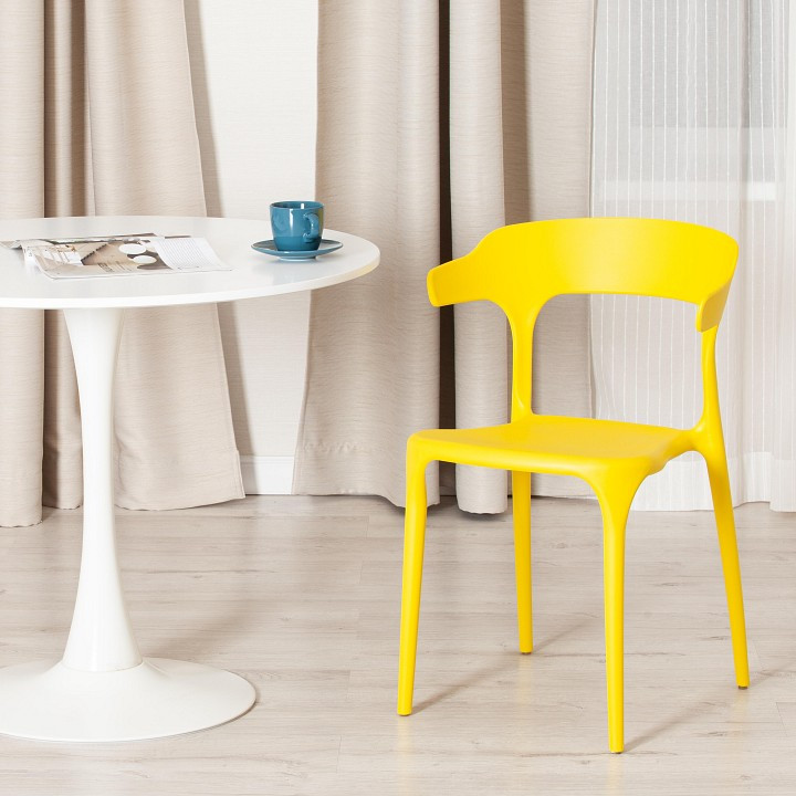 Стул Tetchair Ton (mod. PC33), Стулья и табуреты Tetchair, из пластика, современный стиль, белый