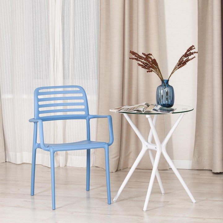 Стул Tetchair Valutto, Стулья и табуреты Tetchair, из пластика, современный стиль, синий