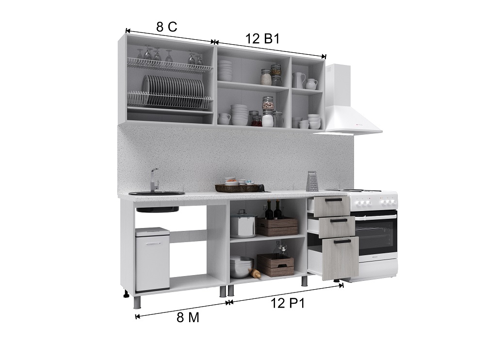Кухня Тоскана, 2м