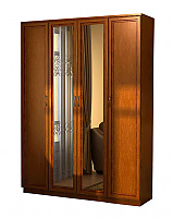 Шкаф для белья Гарун 109 с двумя зеркалами