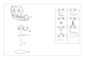 Woodville Trio ������ Beige/Chrome � ���������� �� ������