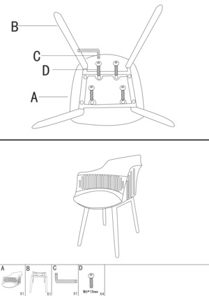 Woodville Crocs Dark gray/Black � ���������� �� ������