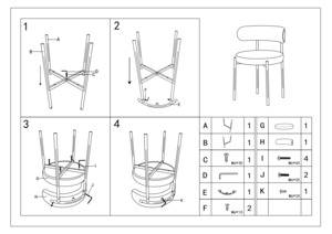 Woodville Rudi White/Black � ���������� �� ������