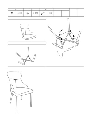 Woodville Neli White/Black � ���������� �� ������