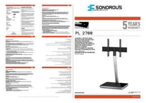 Sonorous PL 2700 BLK HBLK � ���������� �� ������
