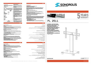 Sonorous PL 2511 B INX � ���������� �� ������