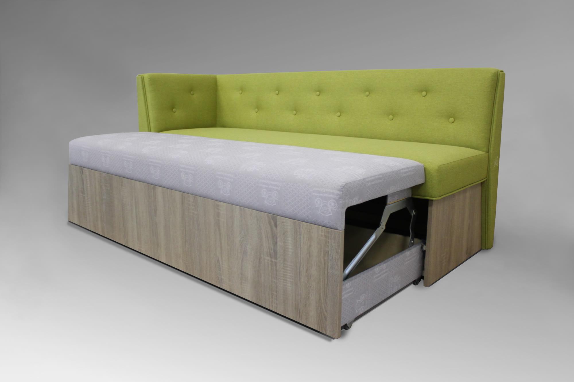Малогабаритный диван со спальным местом для кухни
