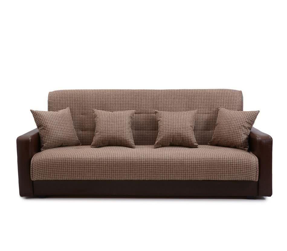 Купить диван FotoDivan Диван Лондон, Микс коричневый Микс коричневый дешево на официальном сайте