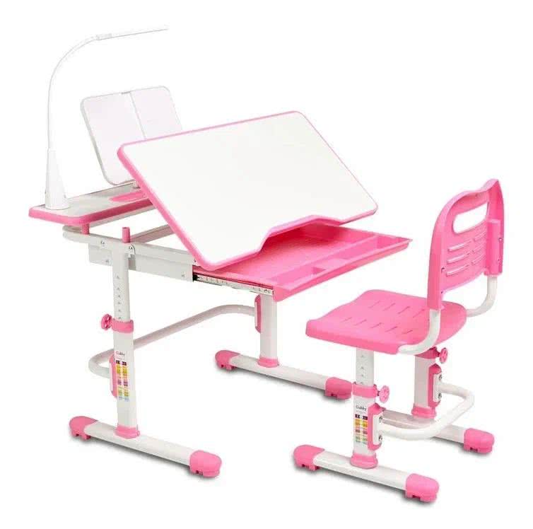Парта и стул-трансформеры Cubby Botero (комплект) pink