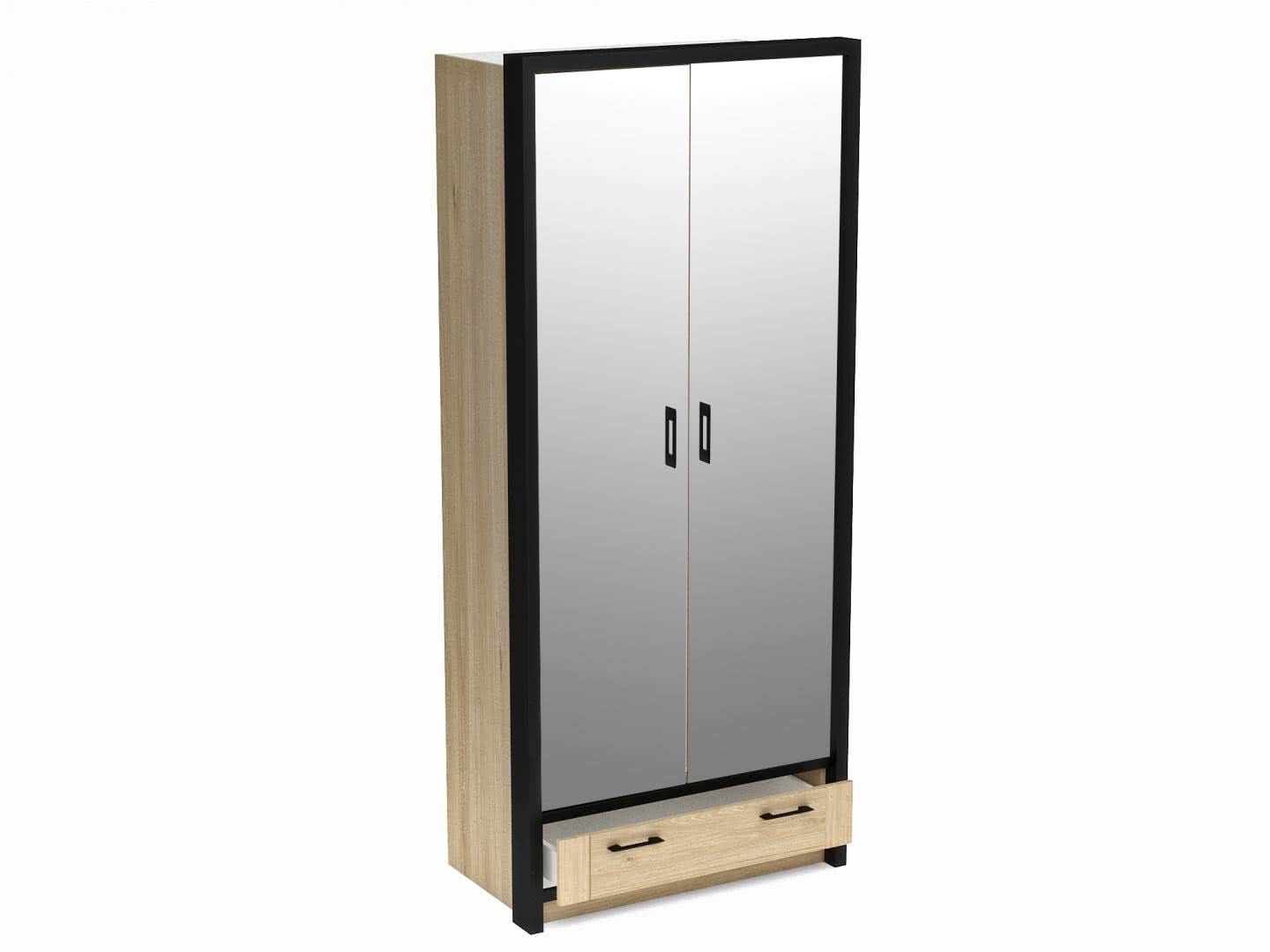 Купить Шкаф 2-х дверный СБК Бостон недорого в интернет-магазине