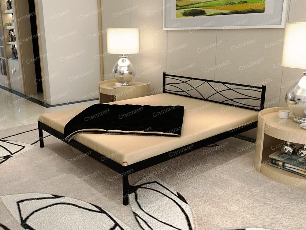 Кровать Стиллмет Экзотика (основание: ламели) 140х200