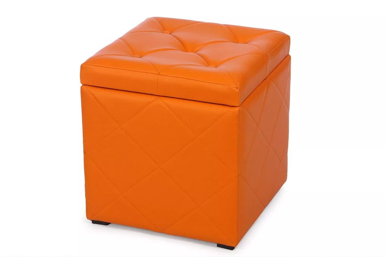 Пуф Мебельстория Ромби-2 Оранжевый от производителя — цены фабрики, доставка