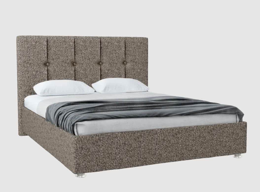 Кровать Promtex Тавли 80 х 200 см Malta Grey (рогожка) распродажа — акции и скидки