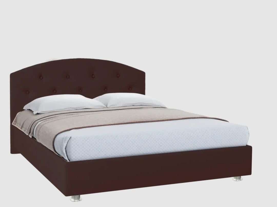 Кровать Promtex Шарли Liker browny (экокожа) цена — лучшие модели в каталоге