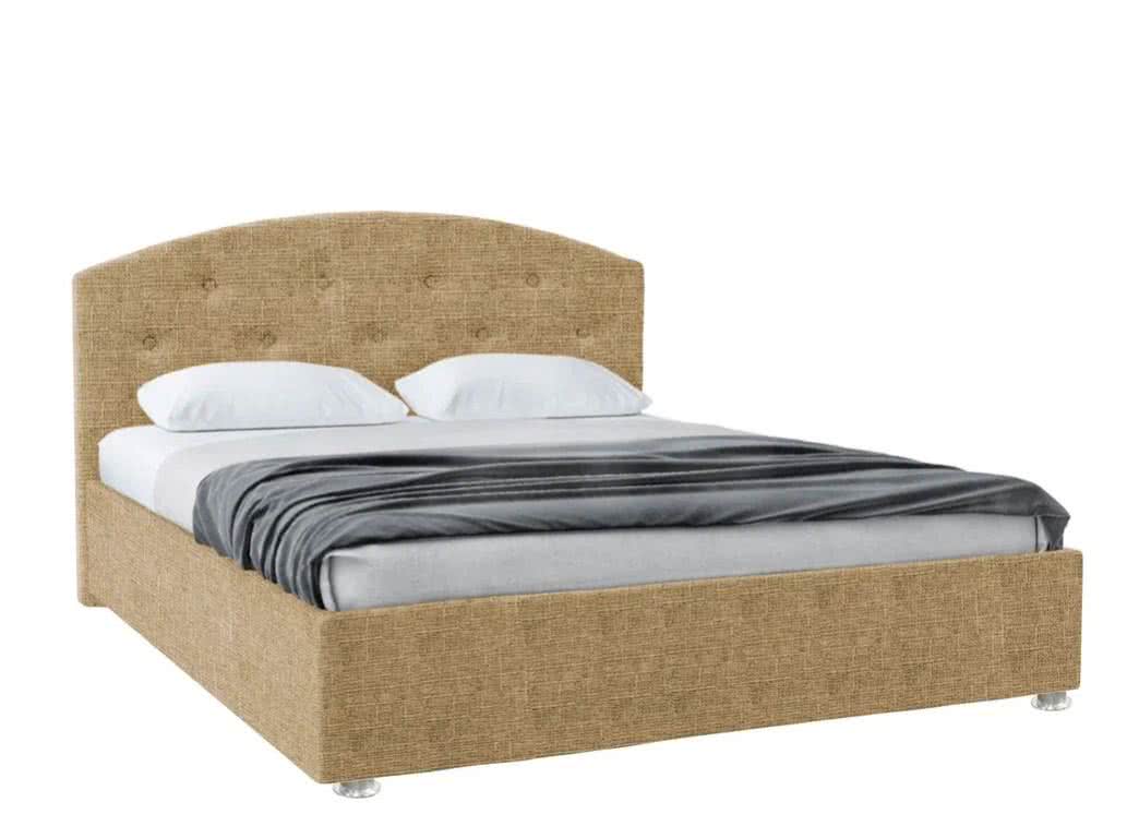 Кровать Promtex Шарли 90 х 200 см Mikki beige (рогожка) - распродажа