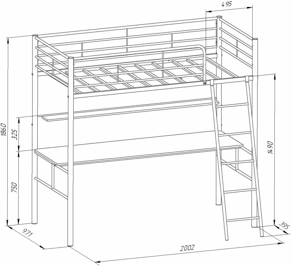 Кровать Формула мебели Севилья-5