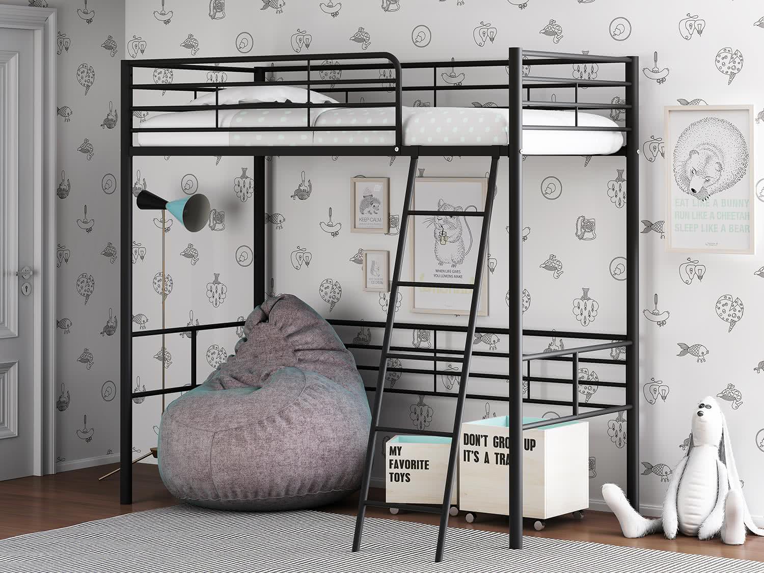 Купить Кровать Формула мебели Севилья-5.01, Черный Черный недорого в интернет-магазине