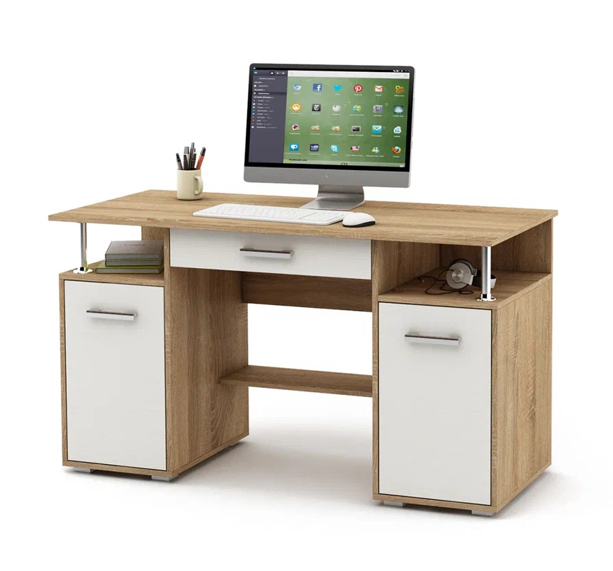 Стол ВМФ Амбер-5Я, КСАМ-5Я компьютерный — купить в MebHOME +74951500730