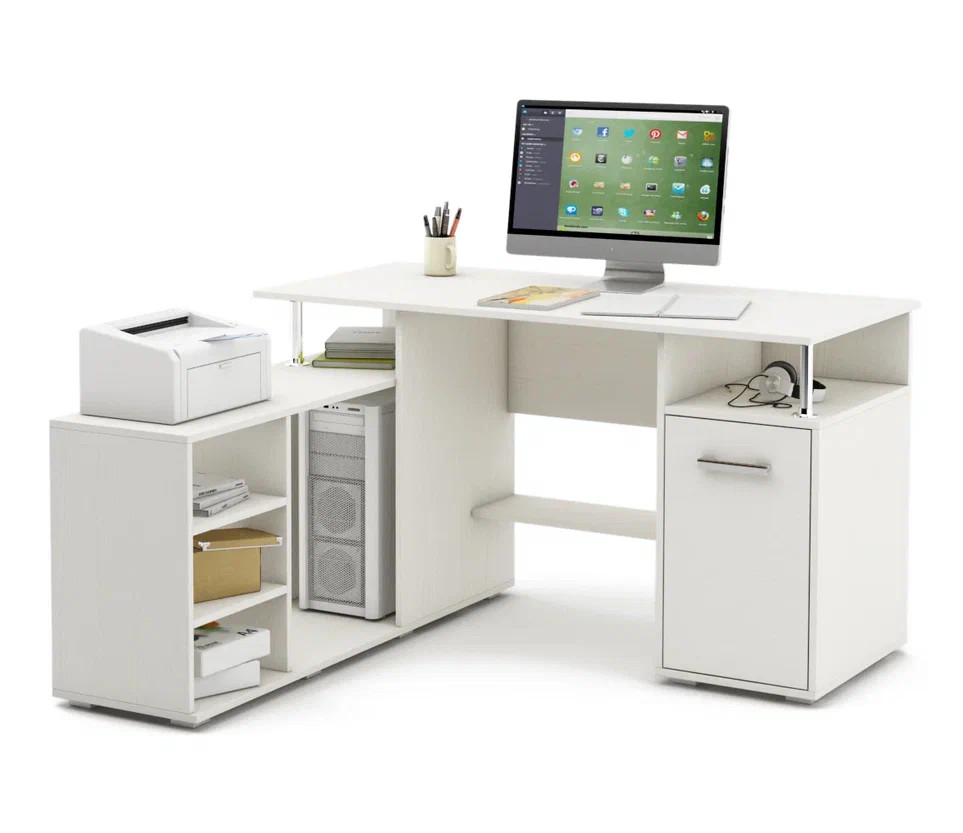 Стол ВМФ Амбер-9 (КСАМ-9) компьютерный — купить в MebHOME +74951500730