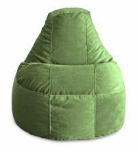 Кресло мешок Банан в велюре MASERRATI - 13 зелёный