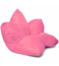 кресло мешок цветок в розовом оксфорде